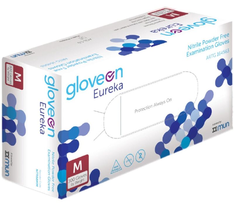 Gloveon Nitrile Examination Gloves – Powder-free 300 Pcs