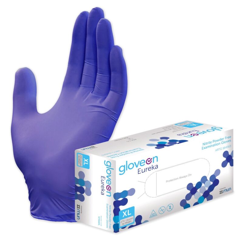 Gloveon Nitrile Examination Gloves – Powder-free 270 Pcs XL