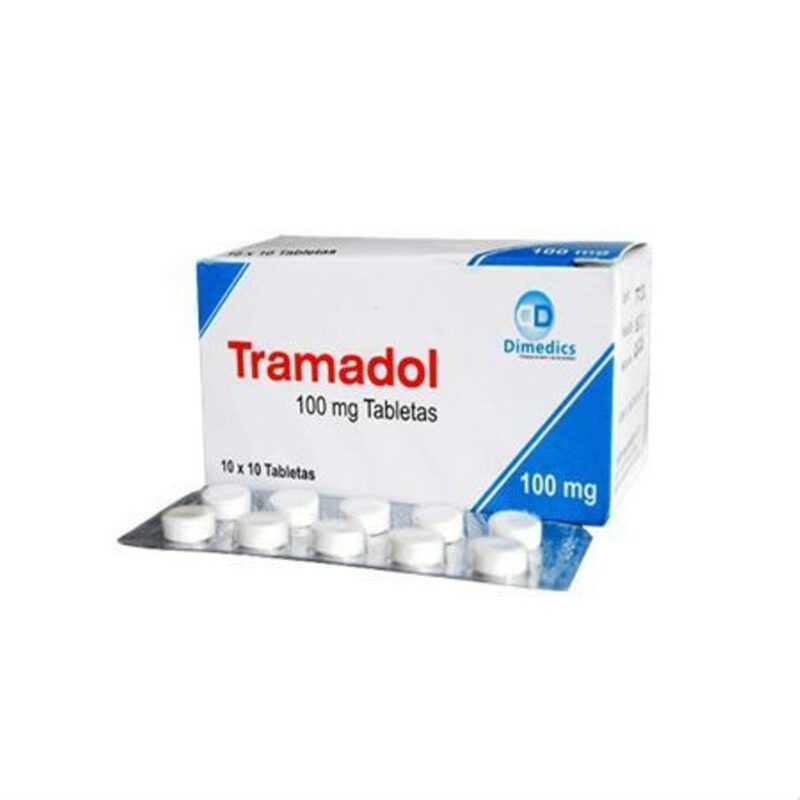 Tramadol Pain Reliever 100 Tablets