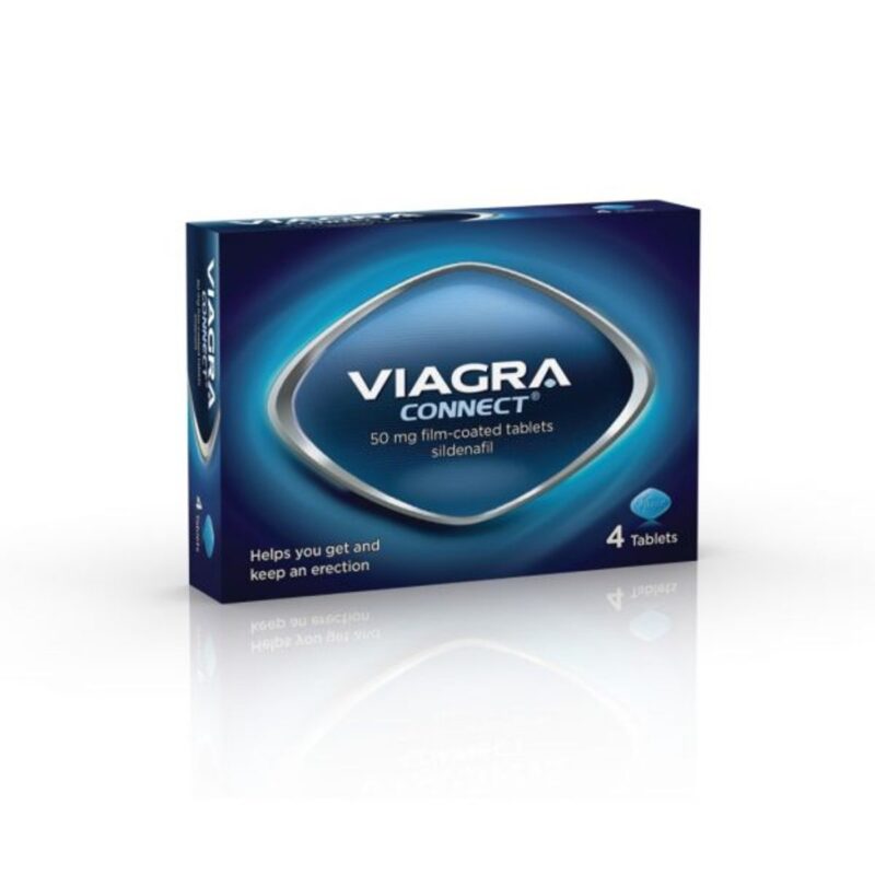 Viagra Connect ( Sildenafil ) 4-8 Film Coated tablet 50 mg