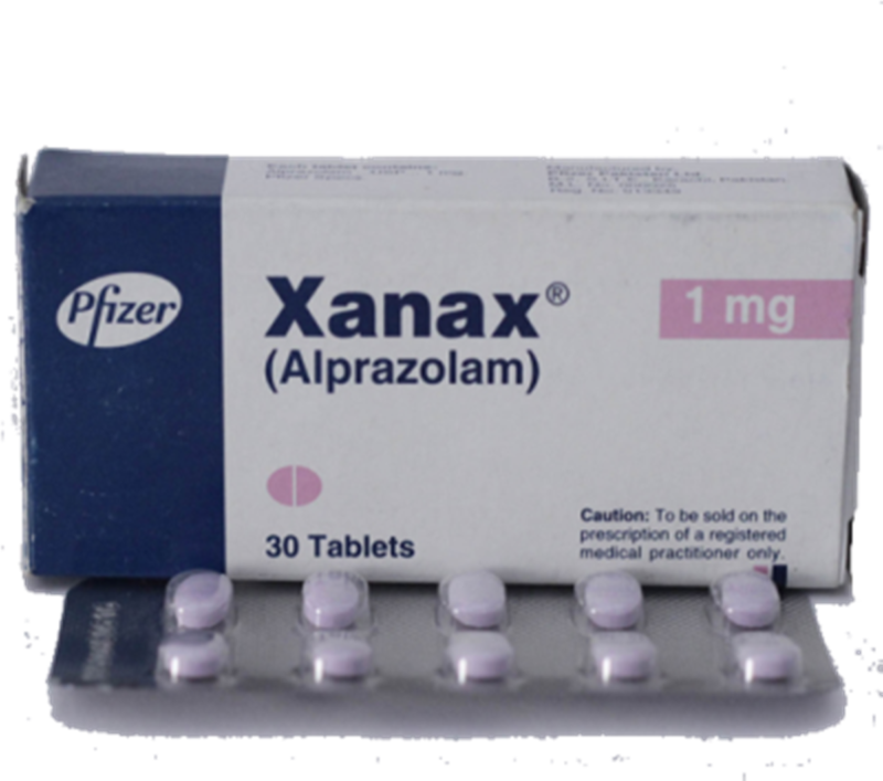 Xanax (Alprazolam) 30 Tablets 1 mg
