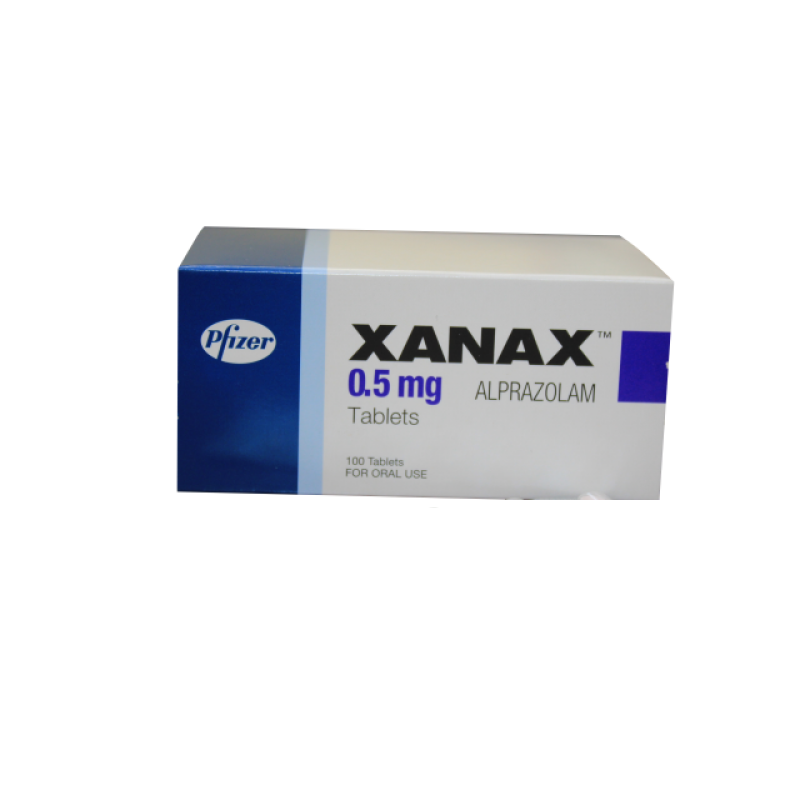 Xanax (Alprazolam) 100 Tablets 0.5 mg