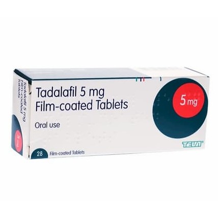 Tadalafil 28 Film Coated Tablet 5 mg