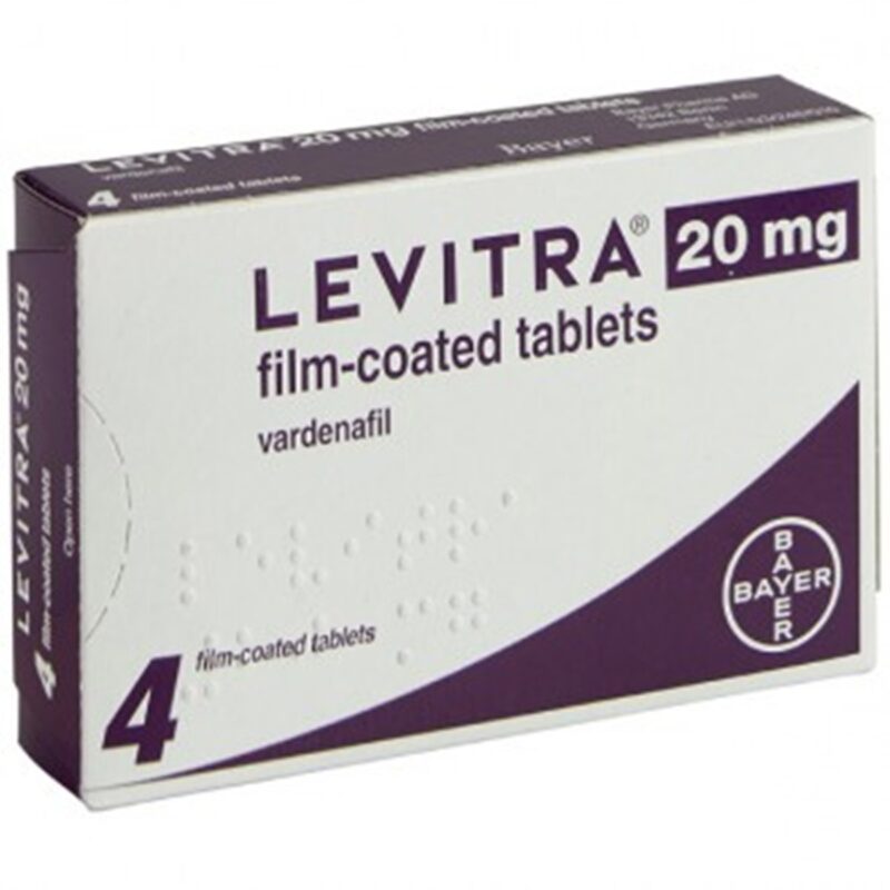 Levitra ( Vardenafil ) 4 Film Coated Tablet 20 mg